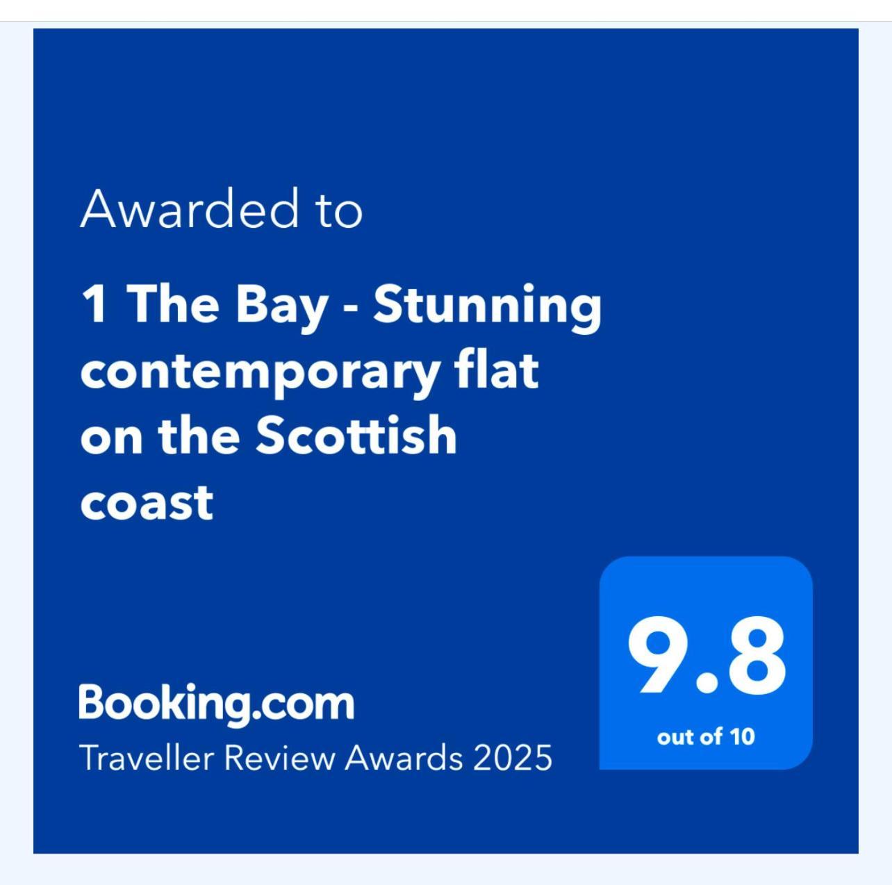 Coldingham1 The Bay - Stunning Contemporary Flat On The Scottish Coastアパートメント エクステリア 写真